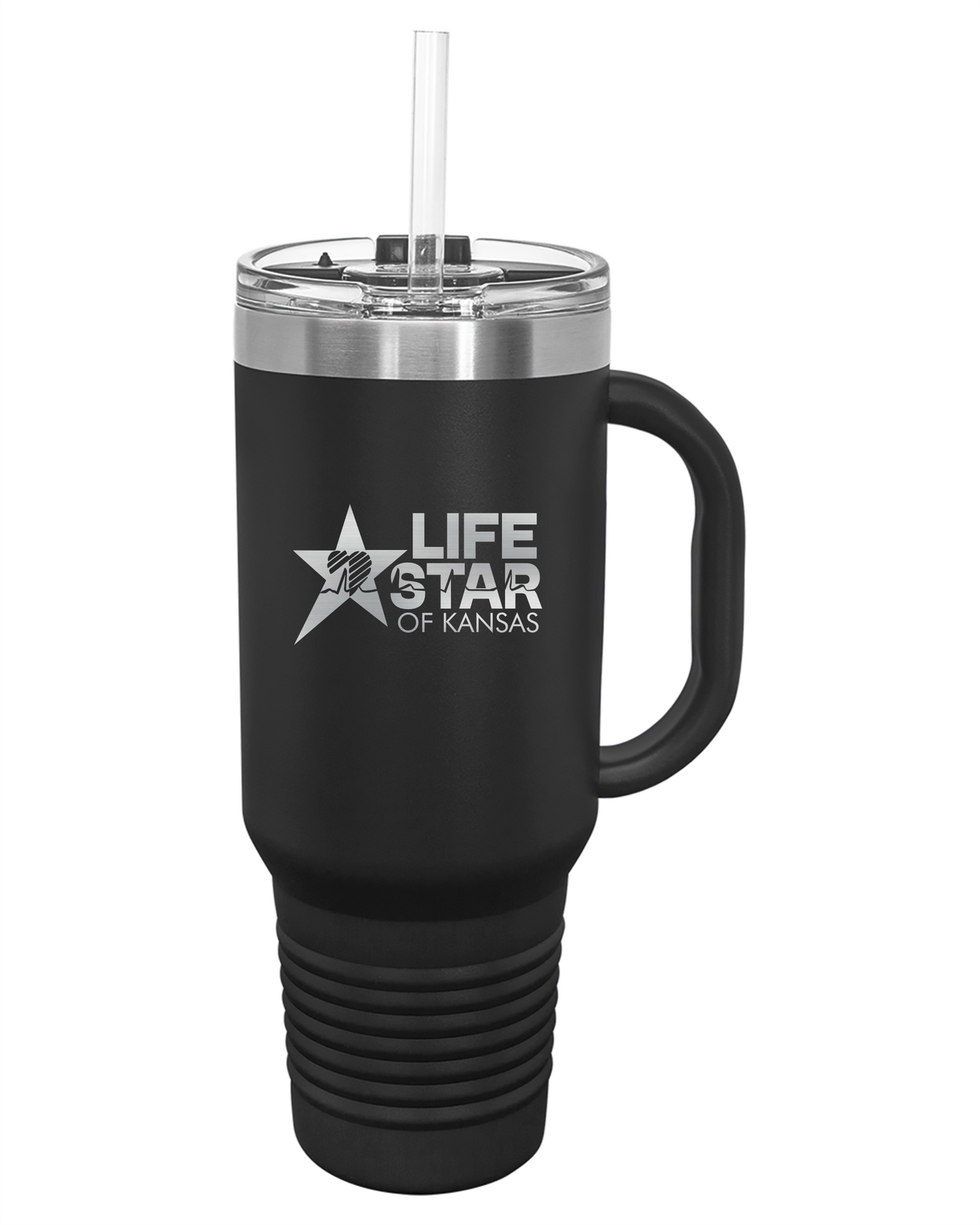Life Star of Kansas Logo Engraved Drinkware