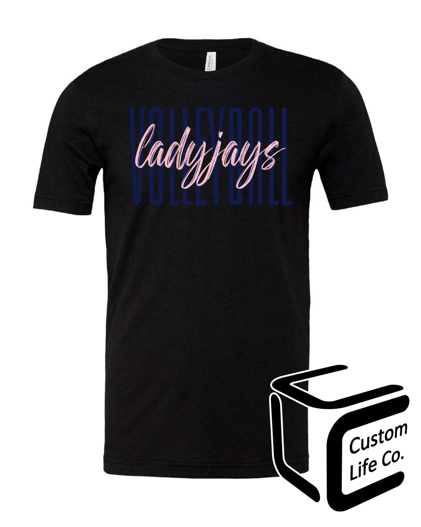 Lady Jays Volleyball Adult T-Shirt