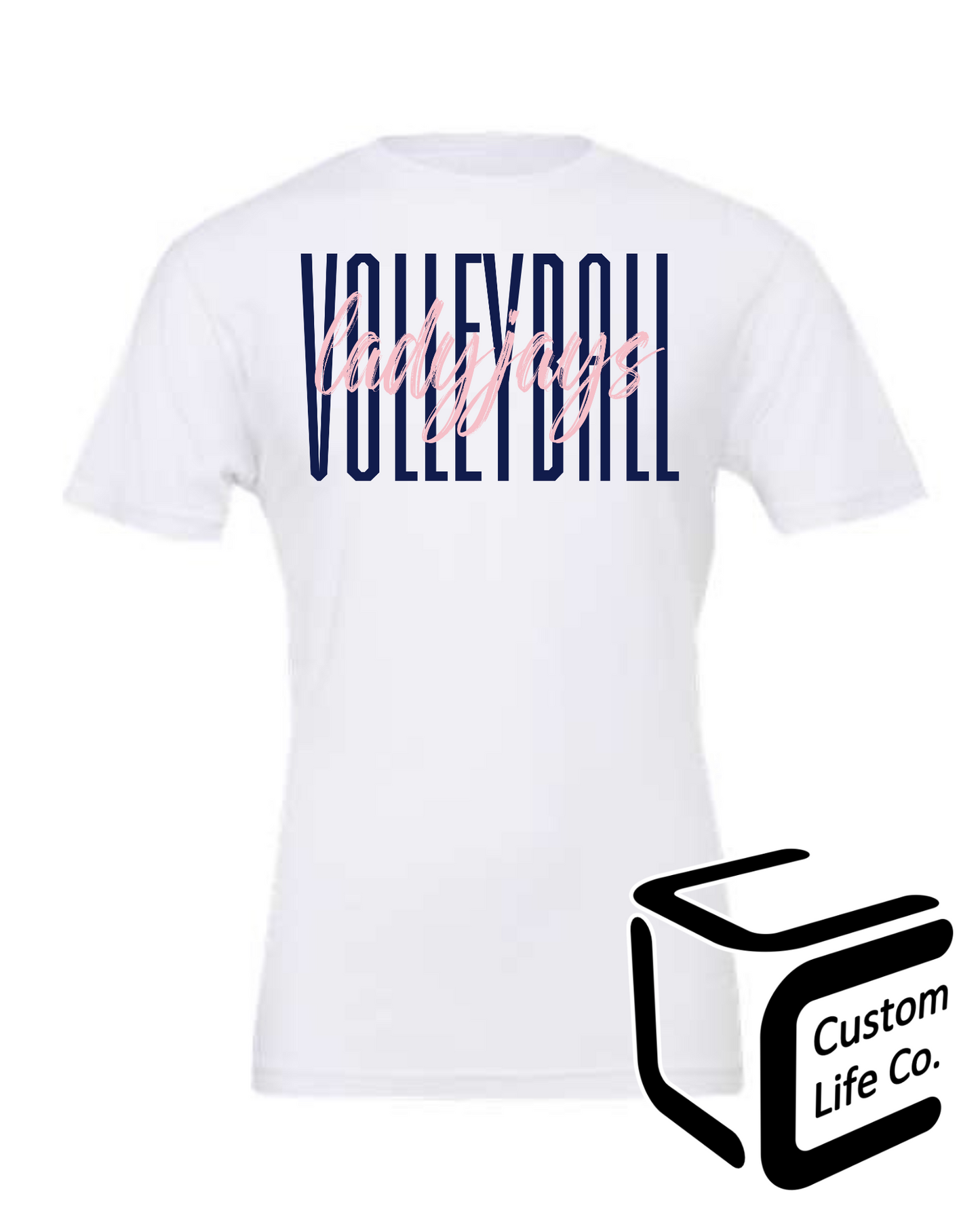 Lady Jays Volleyball Adult T-Shirt