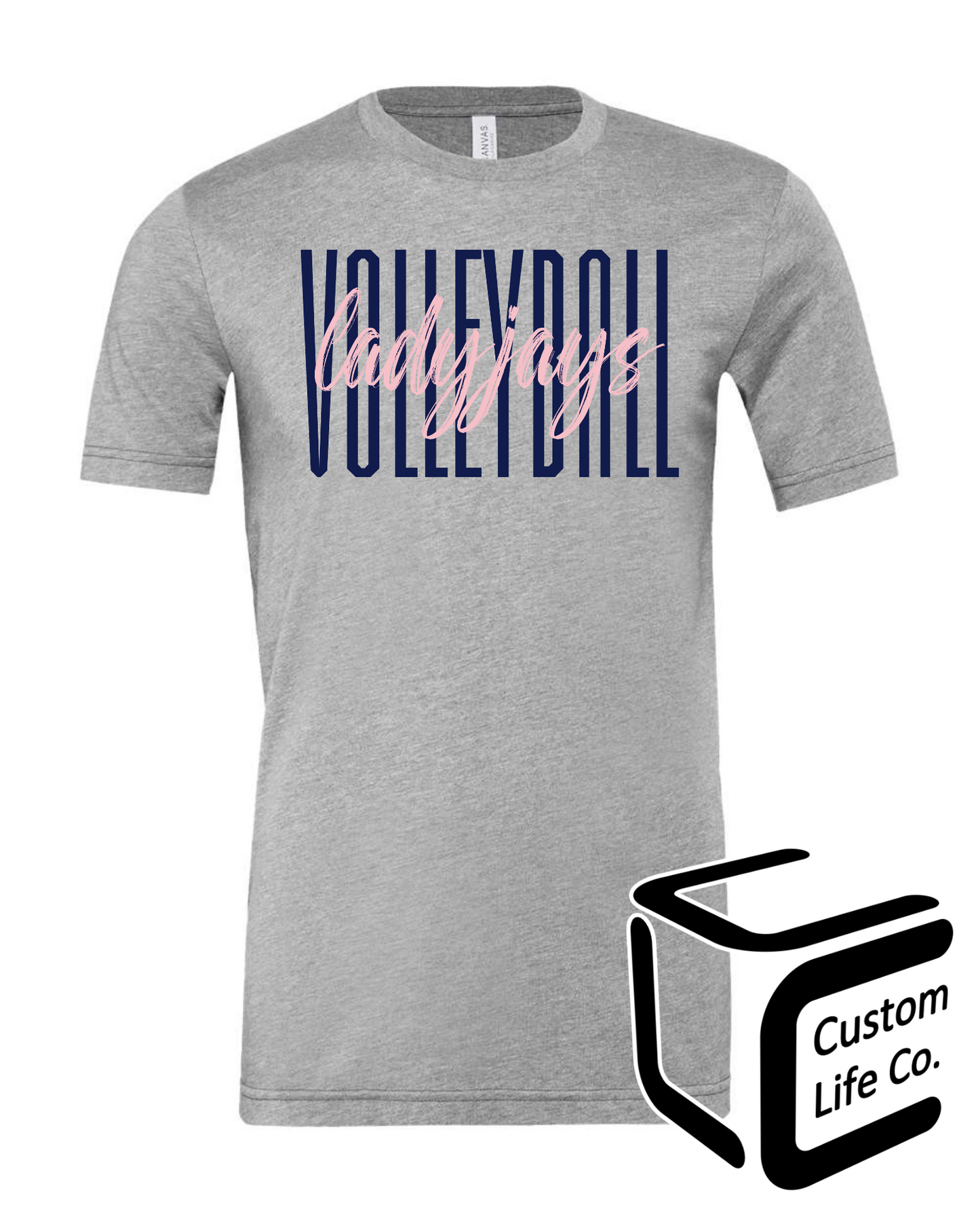 Lady Jays Volleyball Adult T-Shirt