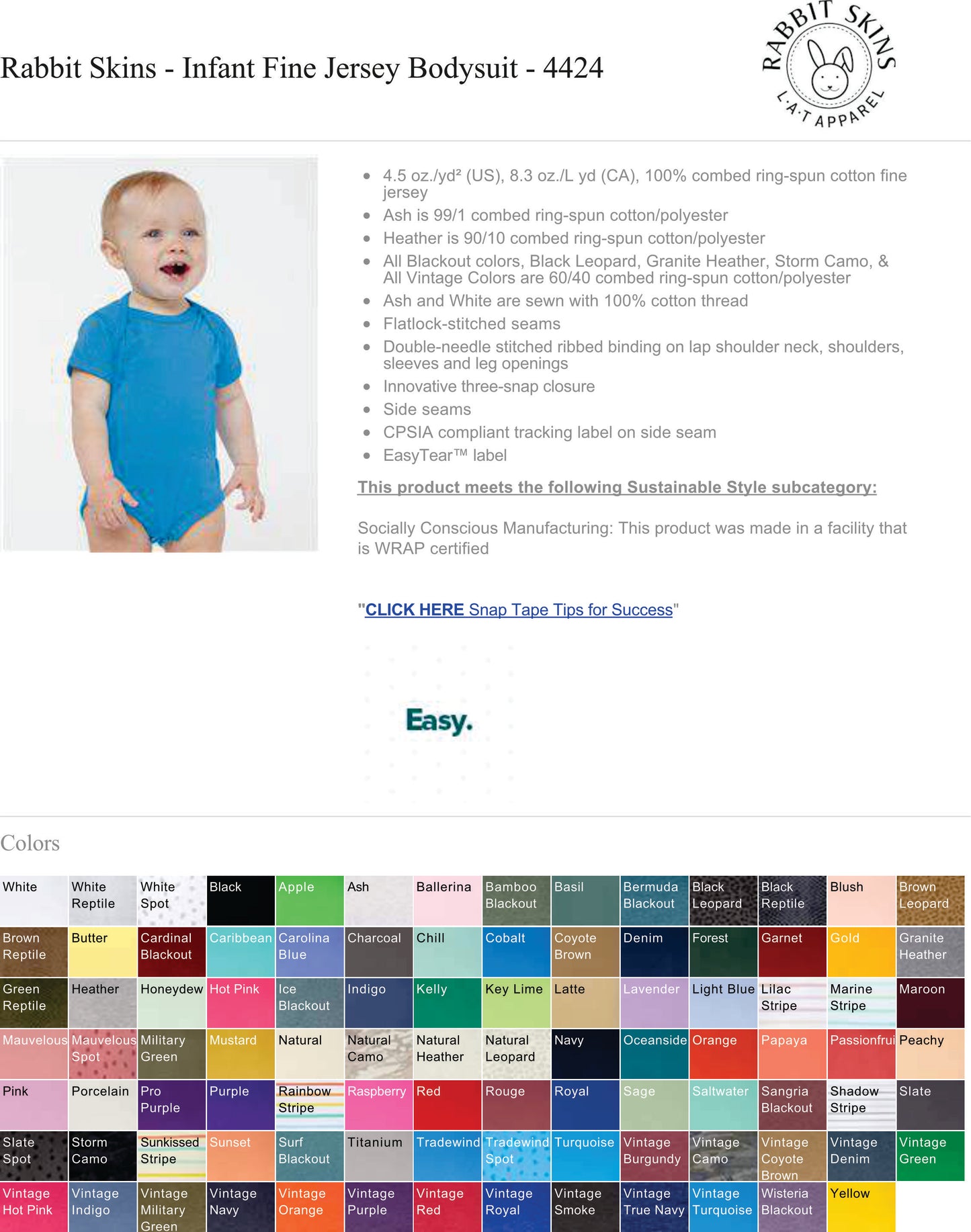 Bluejays Wrestling Infant Onesie