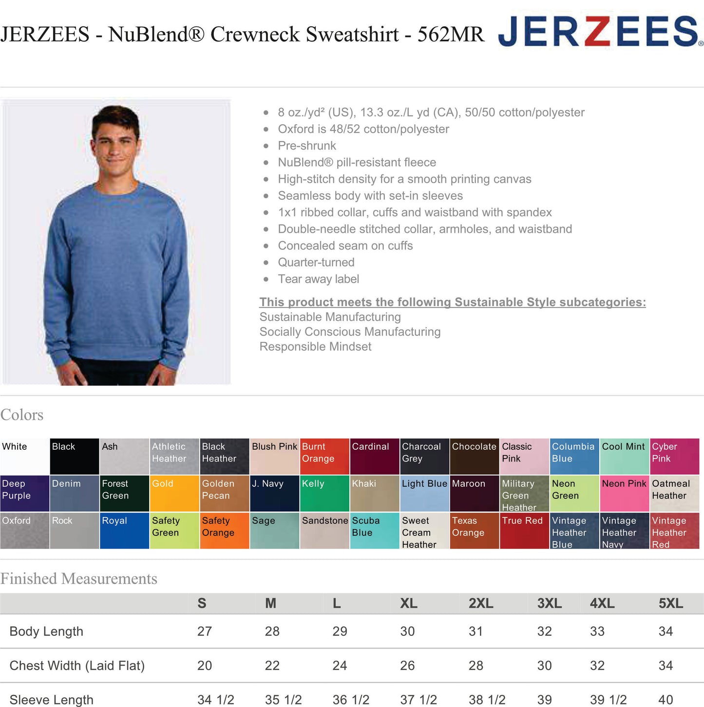 Bluejays Wrestlers Adult Crewneck