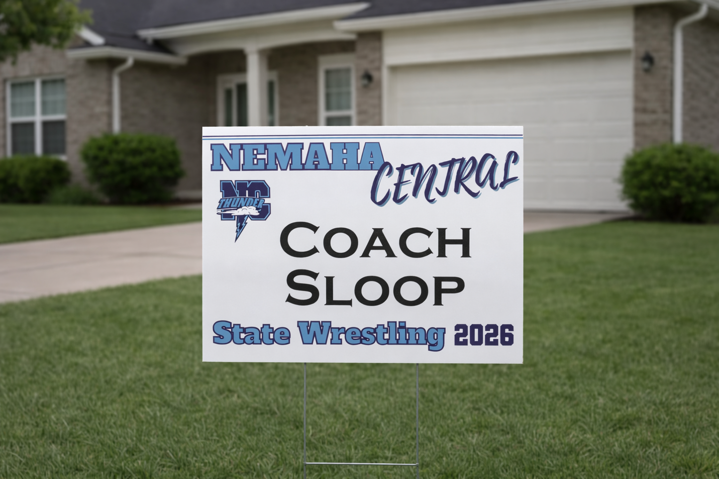 NC State Wrestling 2026 Sign