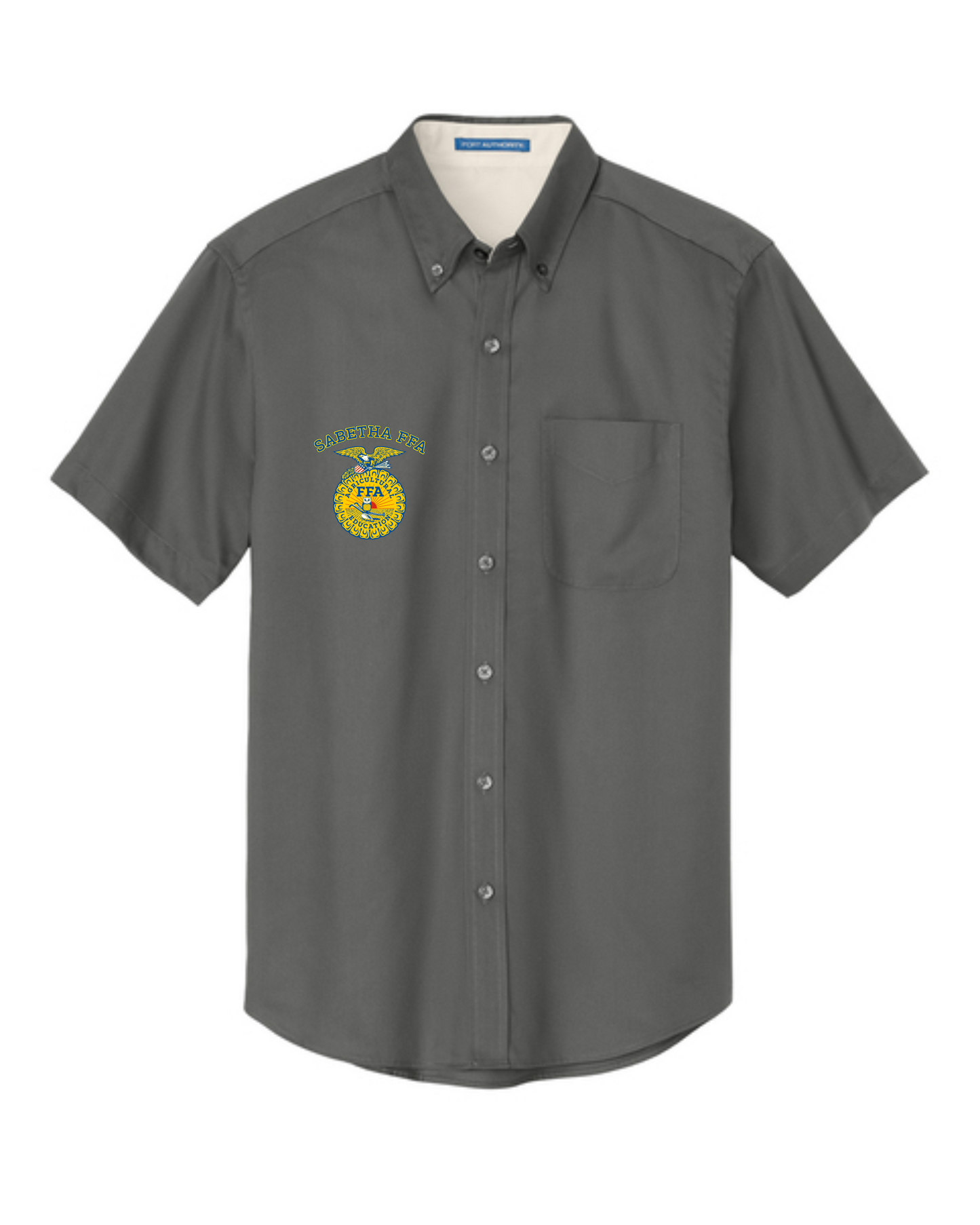 Sabetha FFA Tall Twill Short Sleeve Dress Shirt
