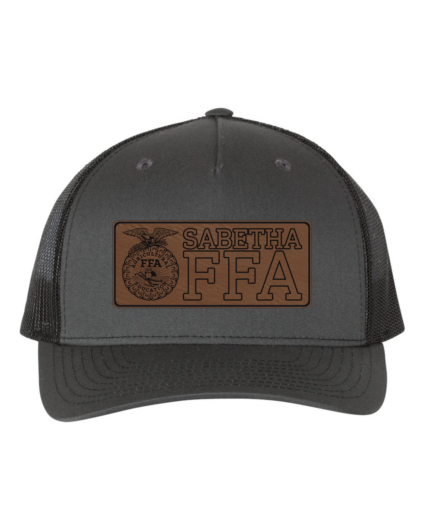Sabetha FFA Leather Patch Hat