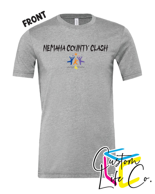 Nemaha County Clash "Its Complicated" Adult T-shirt