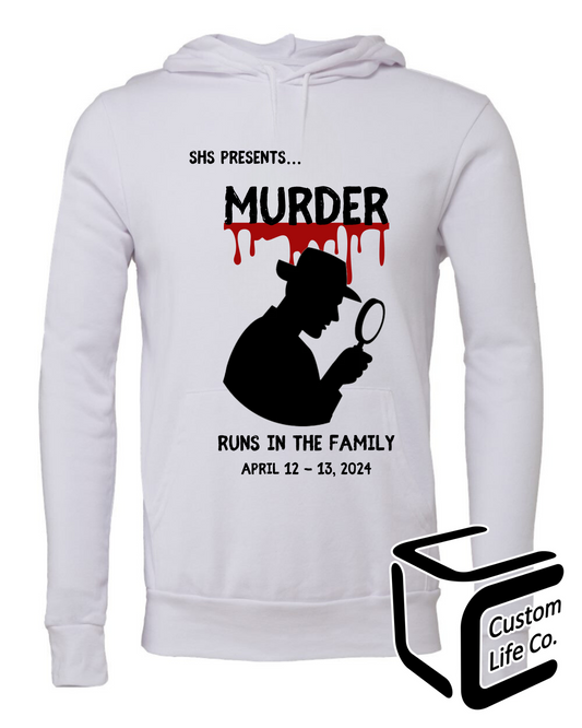SHS Murder Runs in the Family Adult Hoodie
