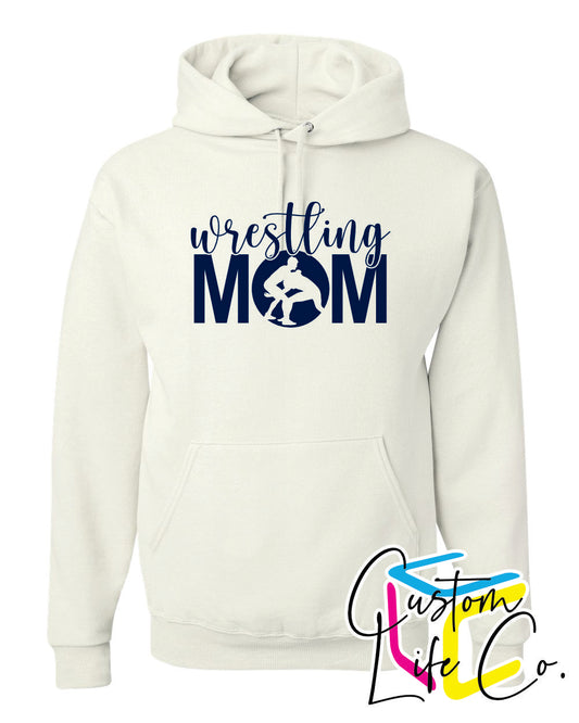 Wrestling Mom Adult Hoodie