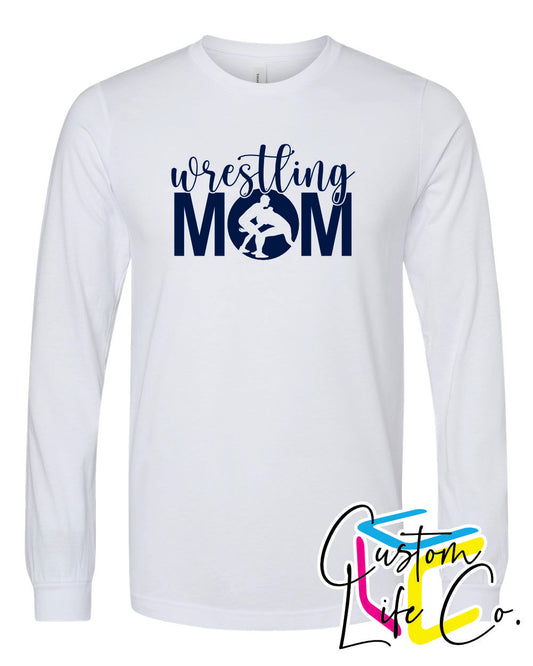 Wrestling Mom Adult Long Sleeve