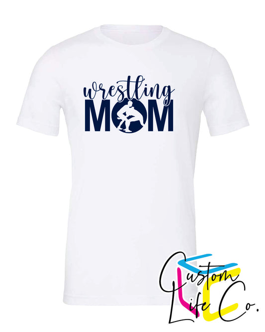 Wrestling Mom Adult T-Shirt