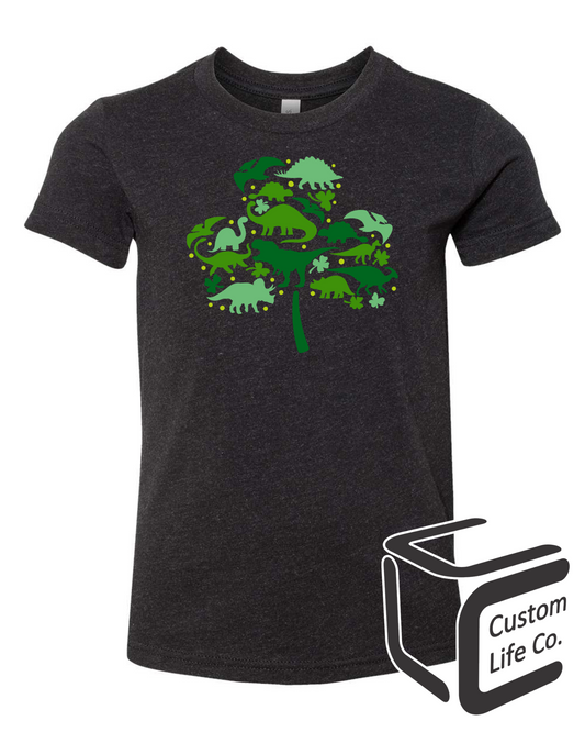 Dino Shamrock Toddler T-Shirt