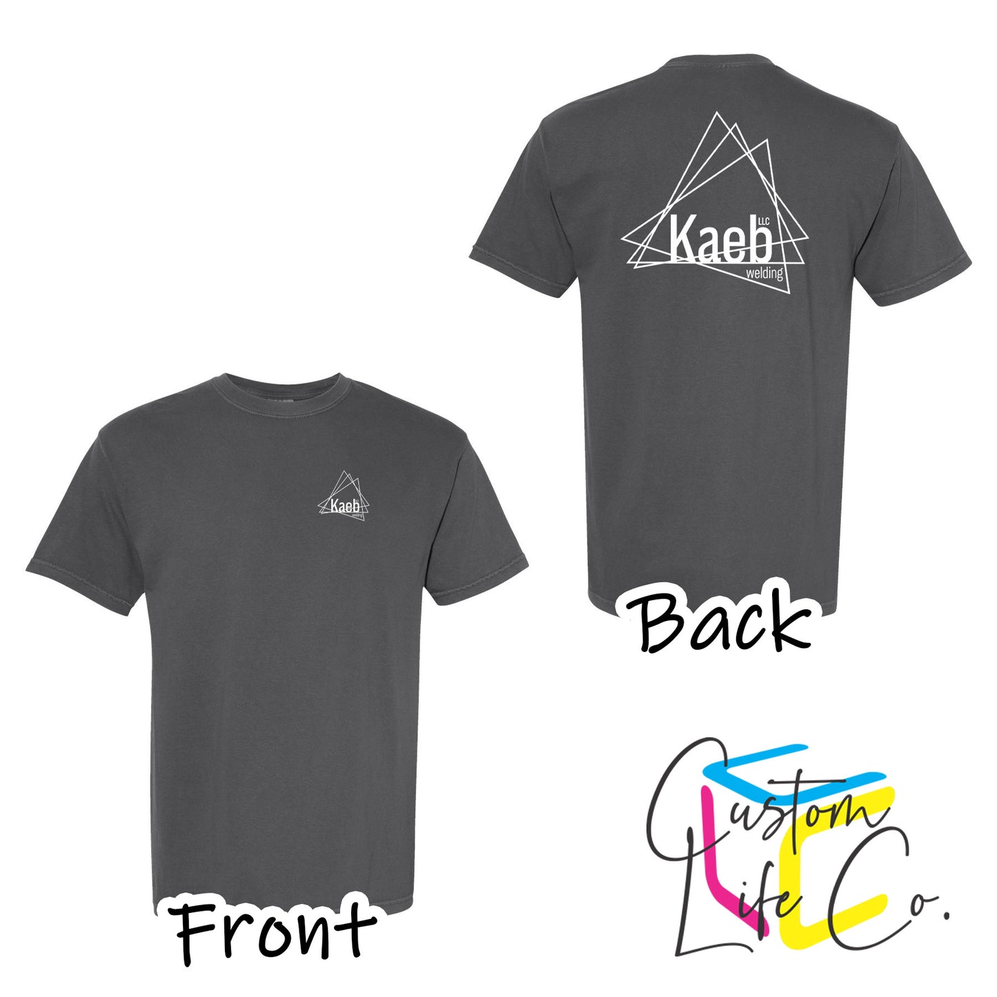 KAEB Welding T-Shirt with Back Logo