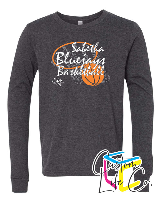 SMS Basketball Youth Long Sleeve Shirt