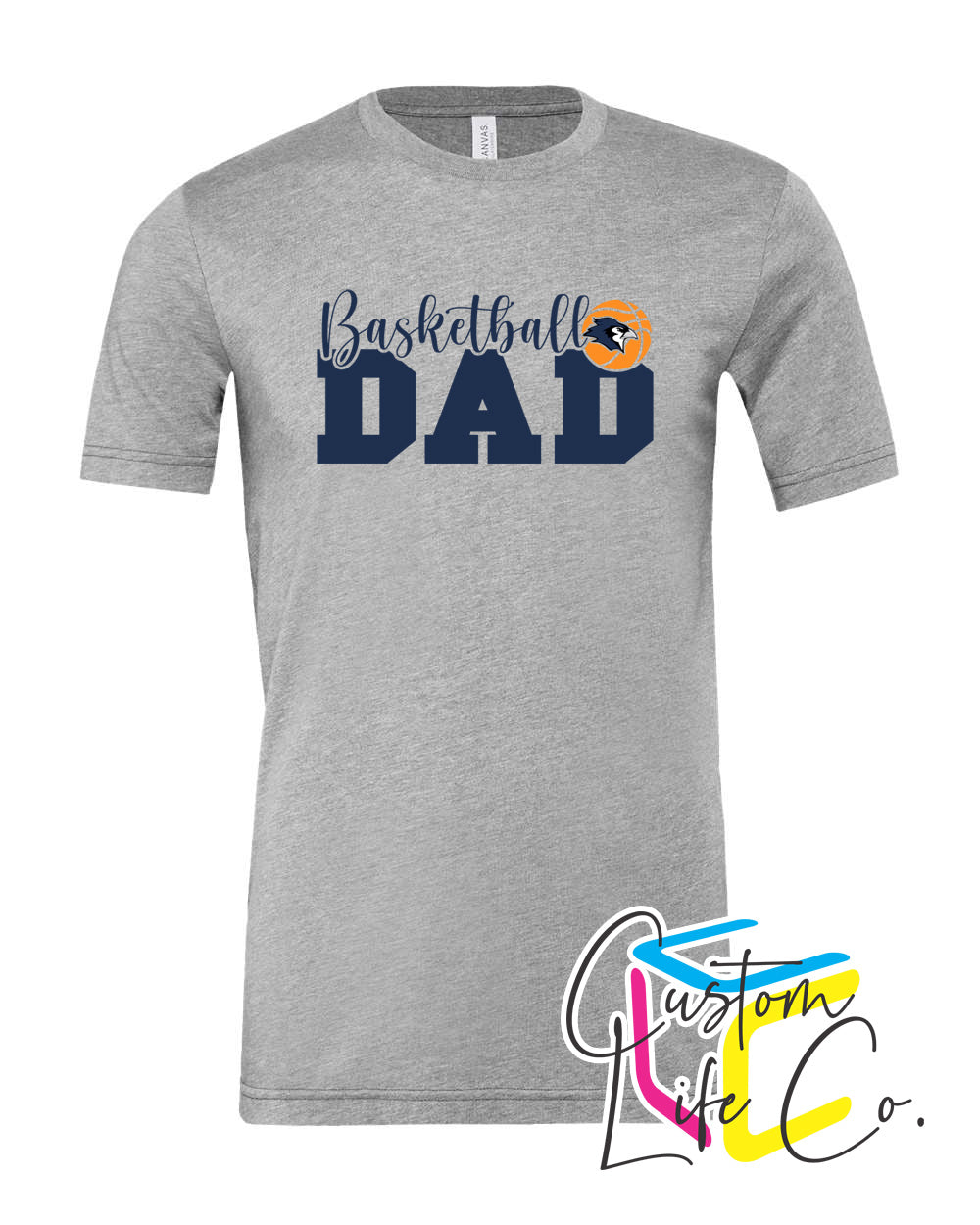 Bluejays Basketball Dad Adult T-Shirt