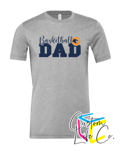 Bluejays Basketball Dad Adult T-Shirt