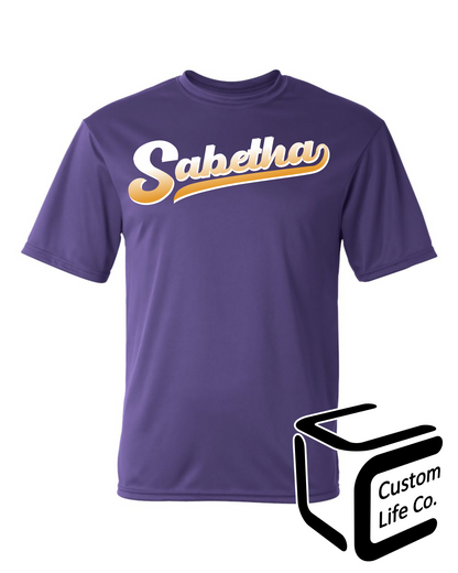 Sabetha City Ball Adult Performance T-Shirt