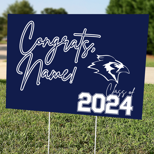 2024 Graduation Yard Sign