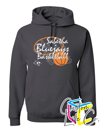 SMS Basketball Adult Hoodie