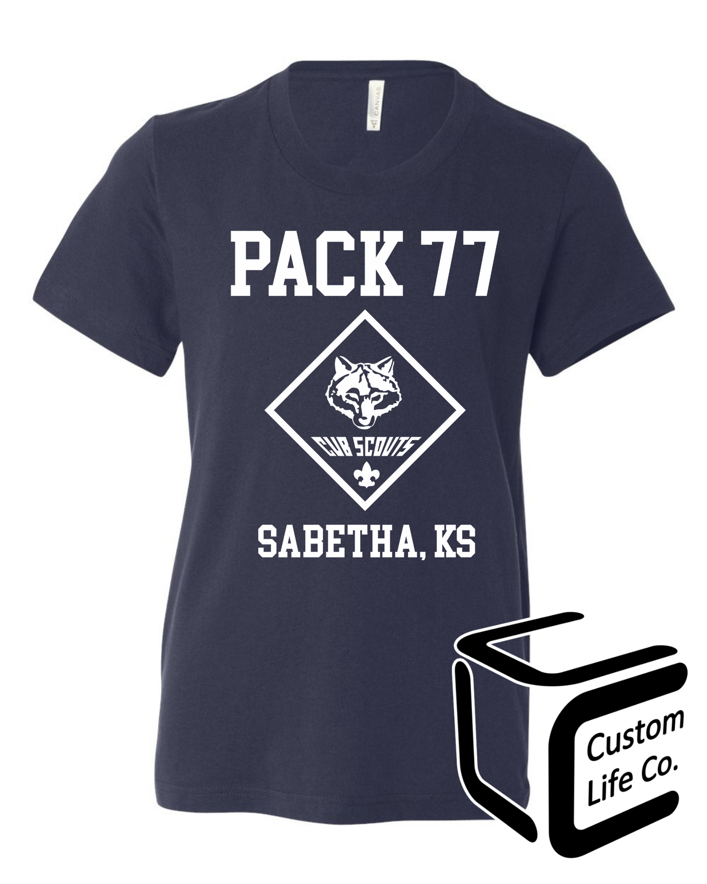 Cub Scouts Pack 77 Youth T-Shirt