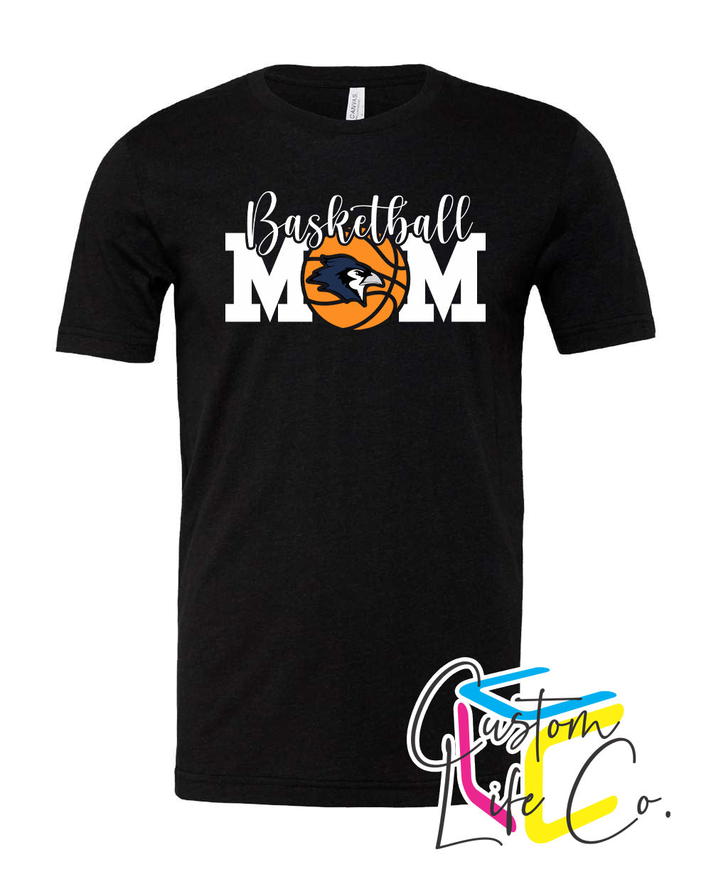 Bluejays Basketball Mom Adult T-Shirt