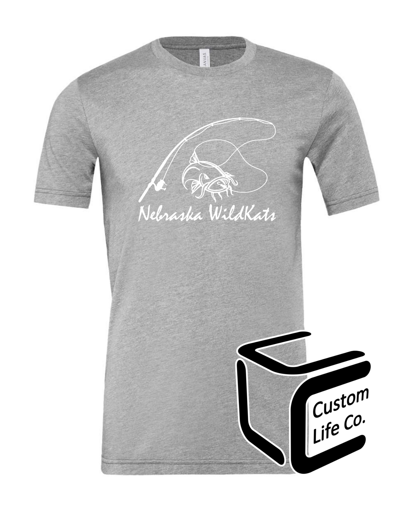 Nebraska Wildkats Gaffer Adult T-Shirt