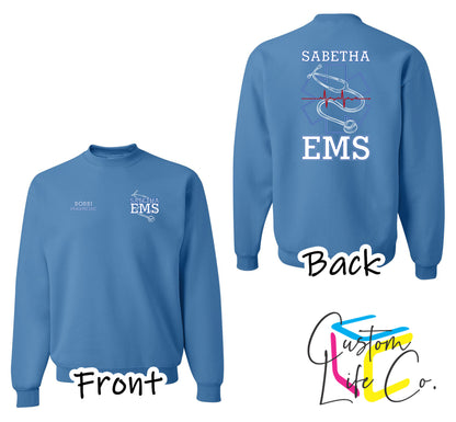 Sabetha EMS Crewneck - Jerzees