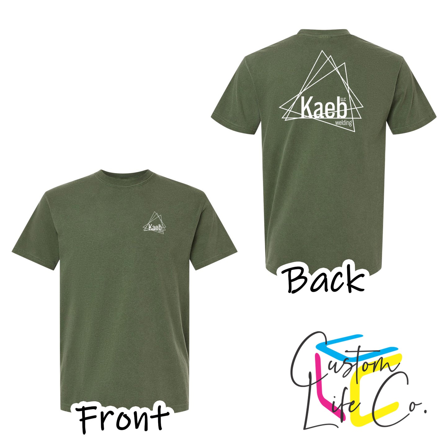 KAEB Welding T-Shirt with Back Logo