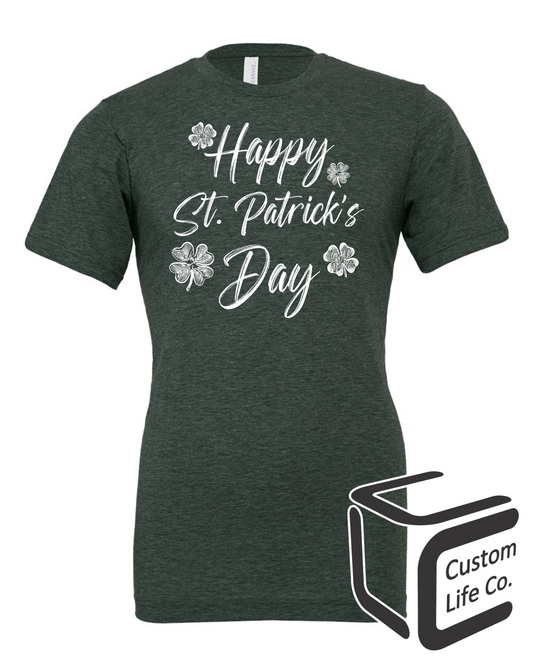 Happy St. Patrick's Day Adult T-Shirt