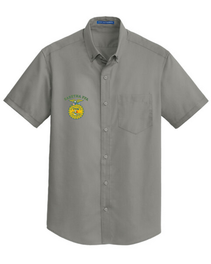 Sabetha FFA Twill Short Sleeve Dress Shirt