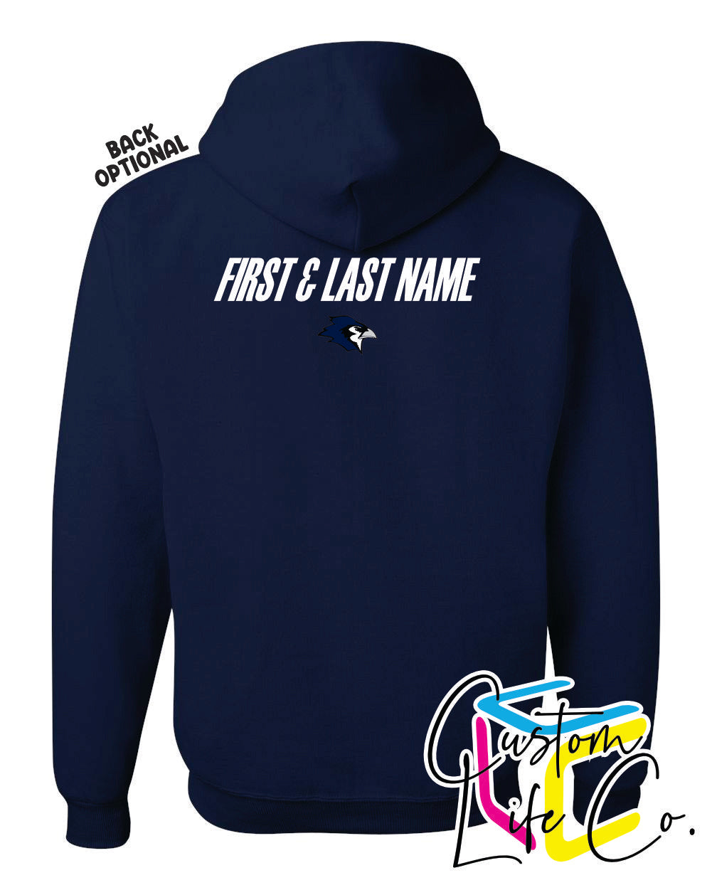 SMS Lady Jays Wrestling Adult Hoodie