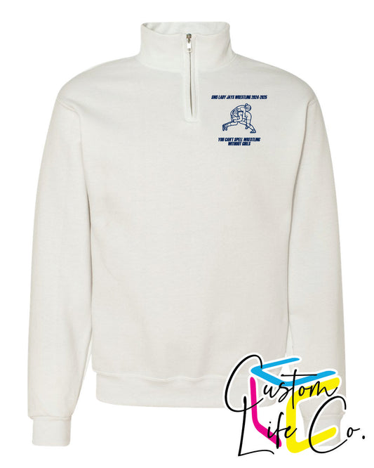 SMS Lady Jays Wrestling Adult Quarter-Zip