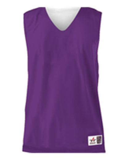 Youth Reversible Basketball Jersey - Purple/White