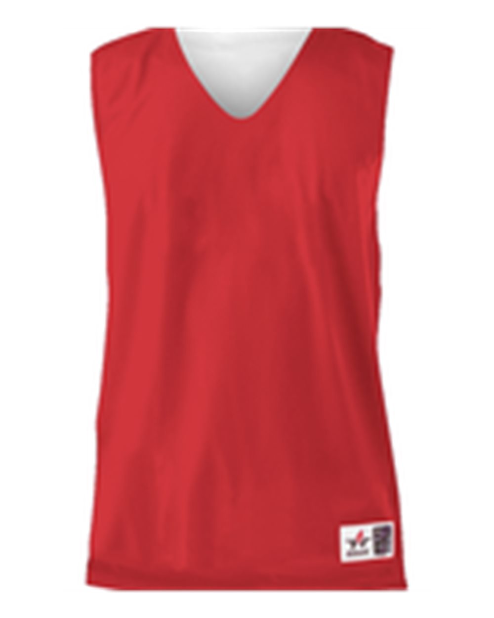 Youth Reversible Basketball Jersey - Red/White