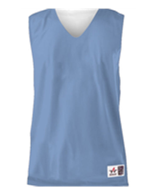 Adult Reversible Basketball Jersey - Columbia Blue/White