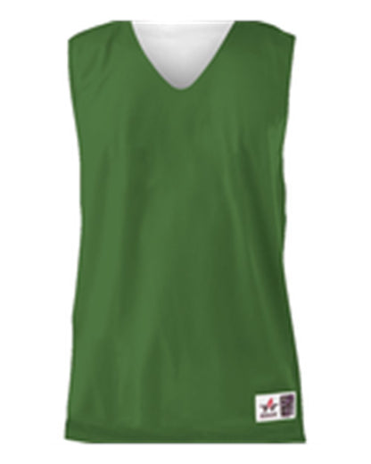 Adult Reversible Basketball Jersey - Kelly/White