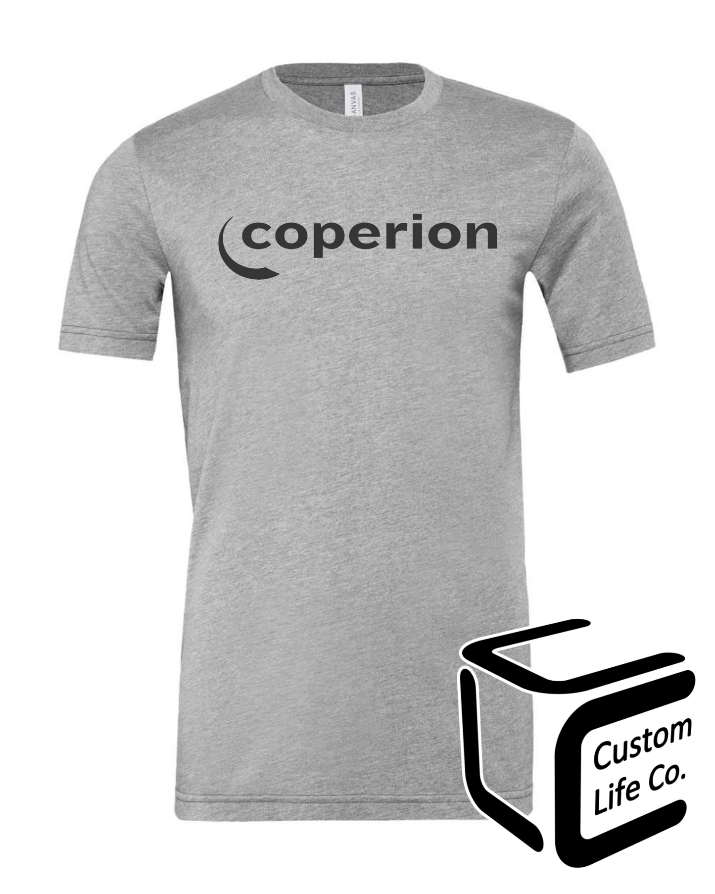 Coperion Black Graphic Adult T-Shirt