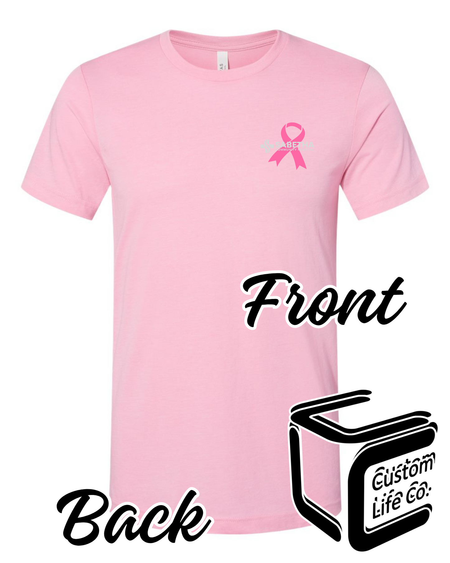 Sabetha Community Hospital Breast Cancer Awareness Adult T-Shirt