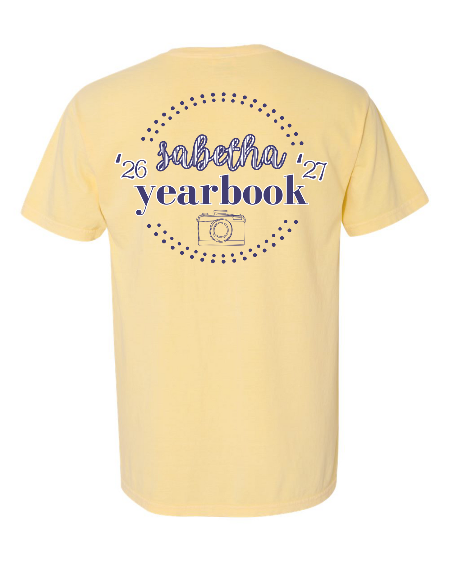 SHS Yearbook Pocket T-Shirt 26'-27'