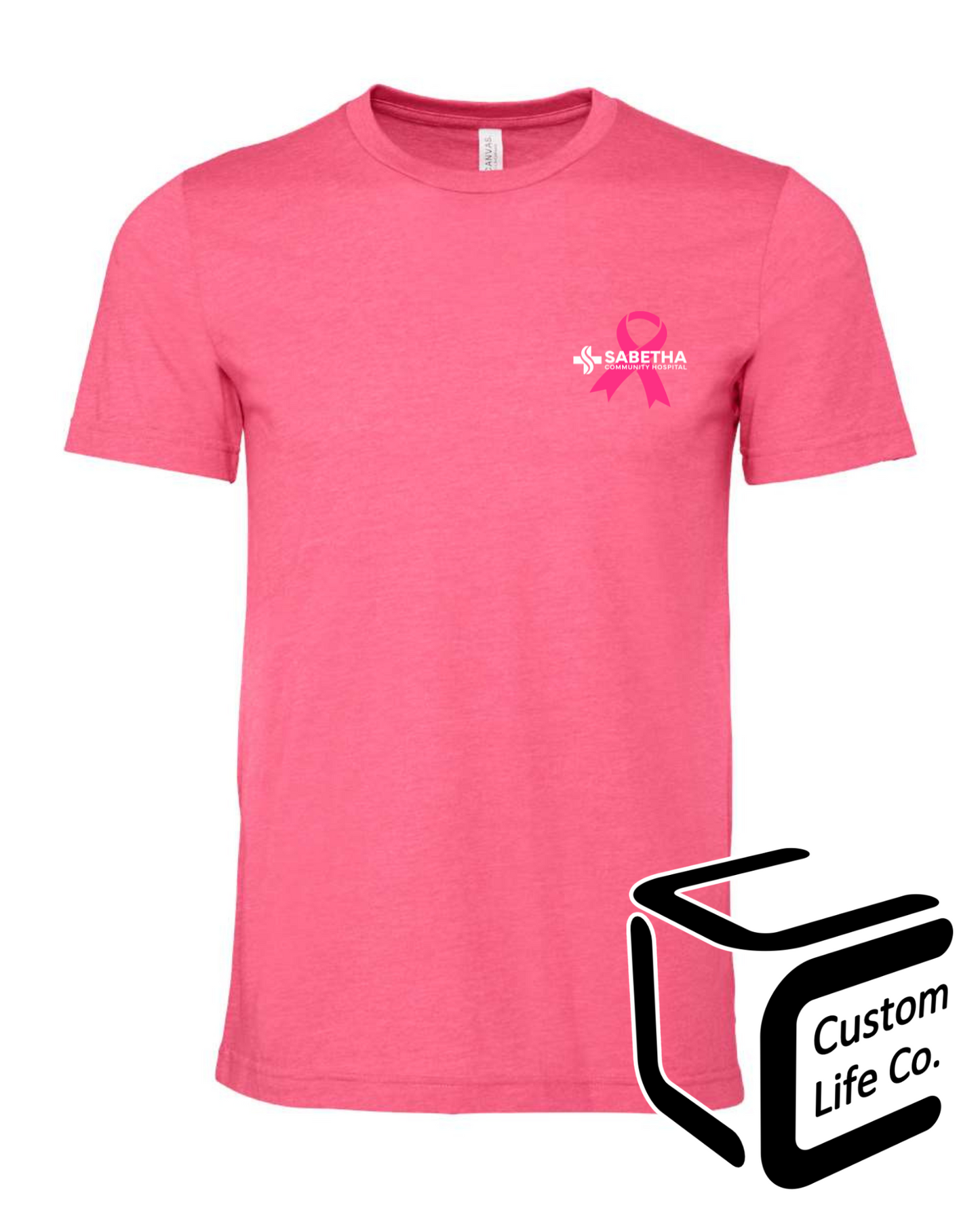 Sabetha Community Hospital Breast Cancer Awareness Adult T-Shirt