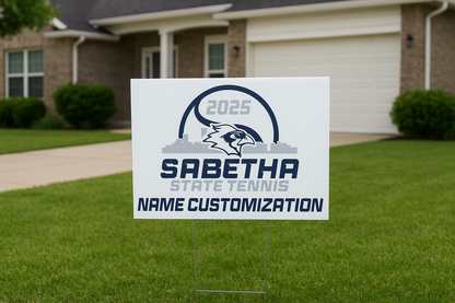 SHS State Tennis Yard Sign