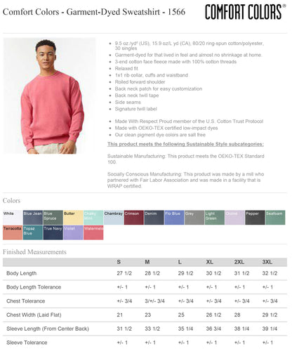 KAEB Welding Fleece Crewneck with Pocket Logo