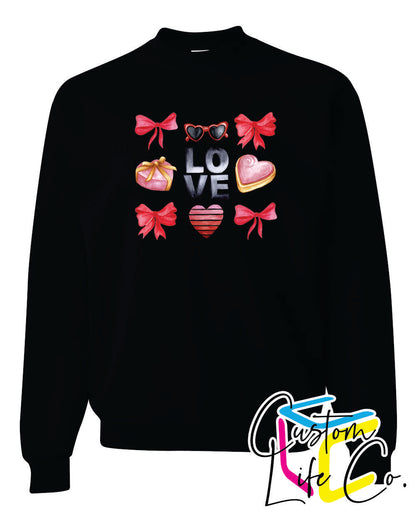 Valentine's Day Adult Crewneck D1