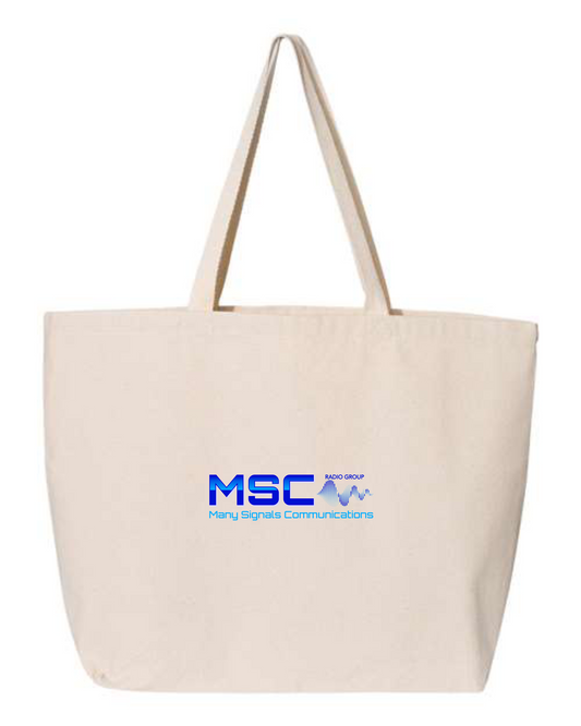 MSC Radio Group Logo Bags