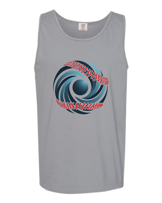 Vortex Baseball Logo Tank Tops