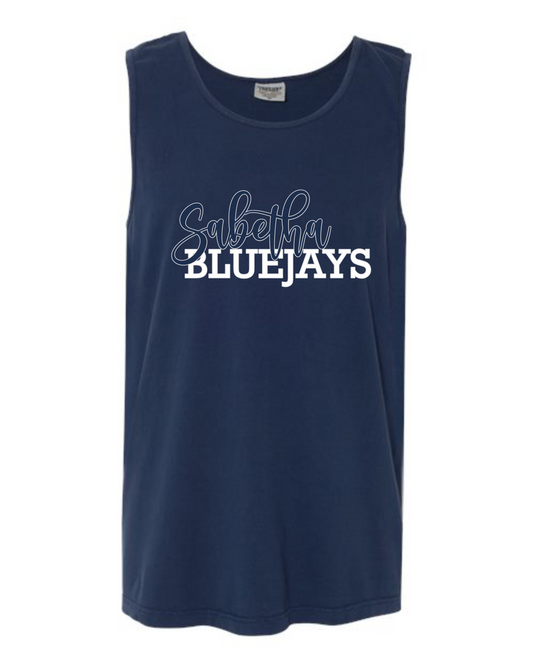 Sabetha Bluejays Offset Tank Tops