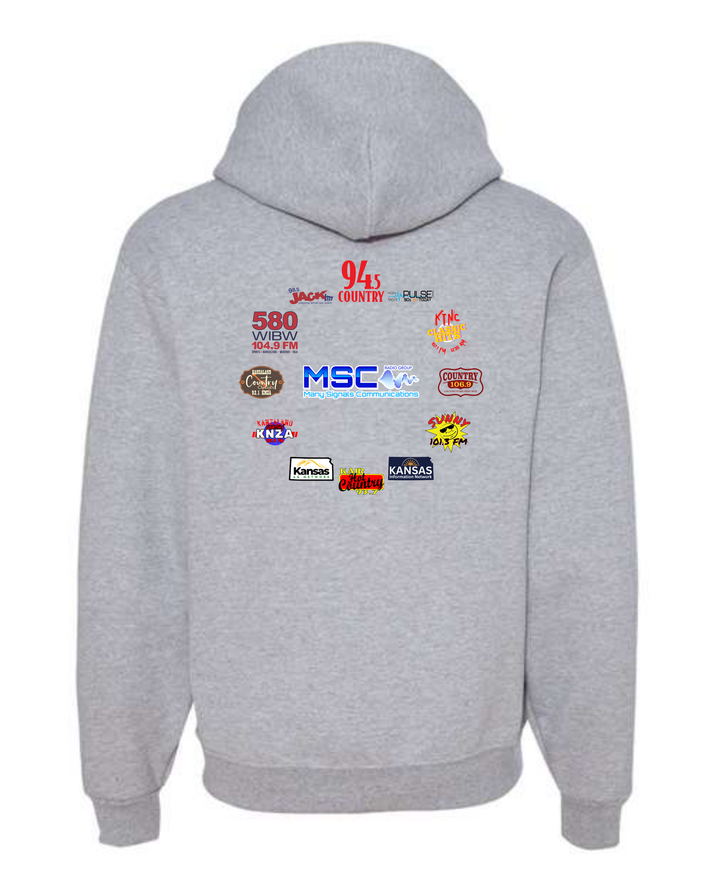 MSC Radio Group Round Collage Sweatshirts & Outerwear