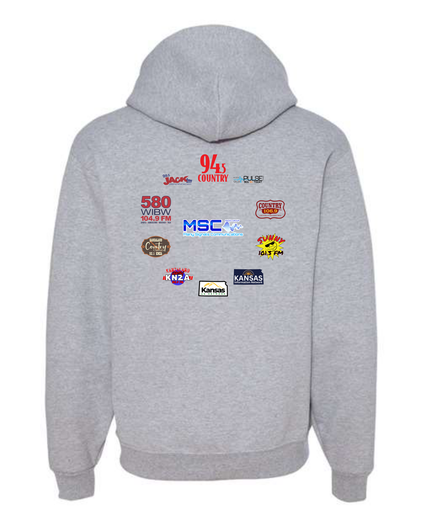 MSC Radio Group Round Collage Sweatshirts & Outerwear