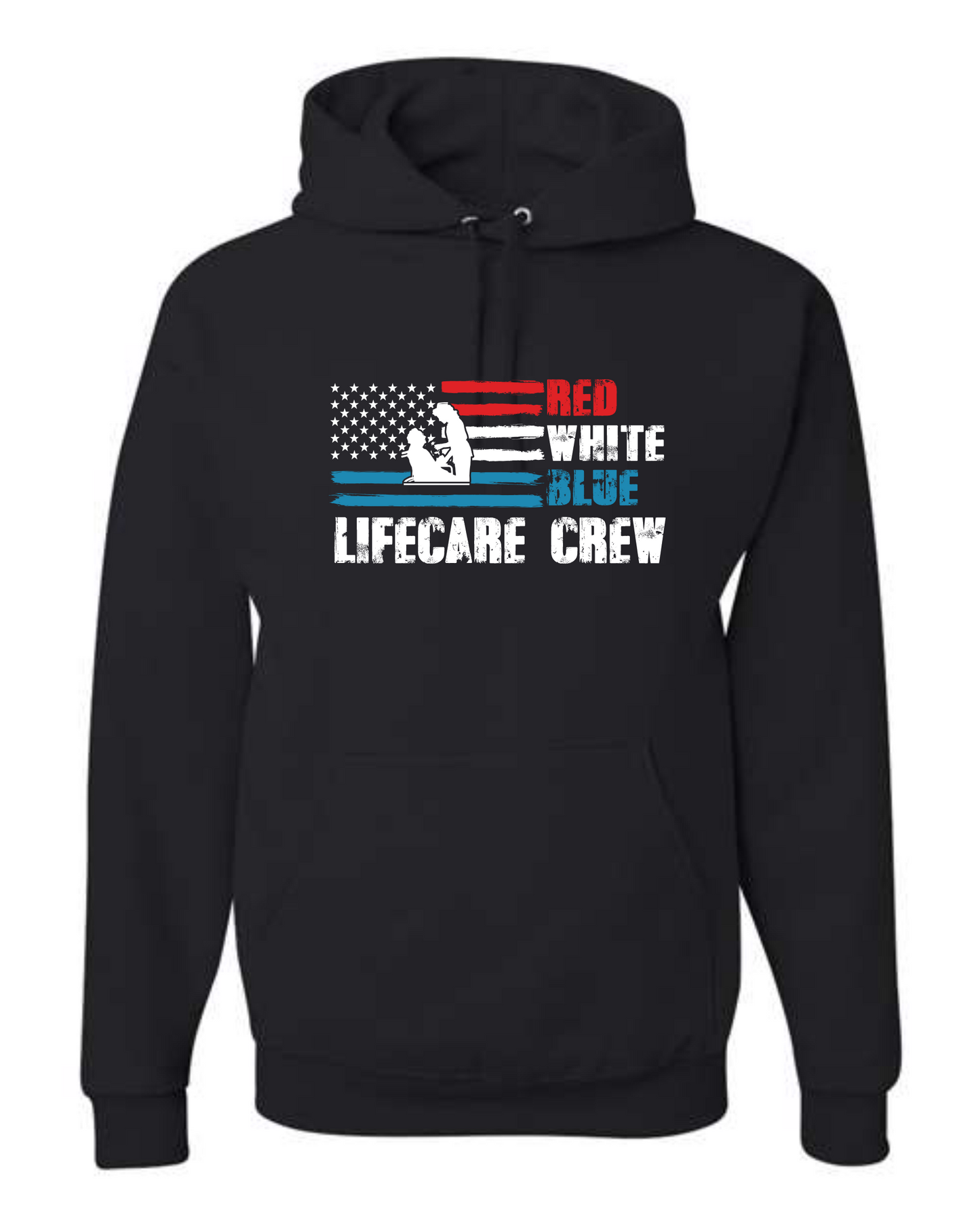 Red White Blue Crew Sweatshirts & Outerwear