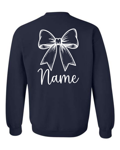 Cheer Mom with Bow Apparel