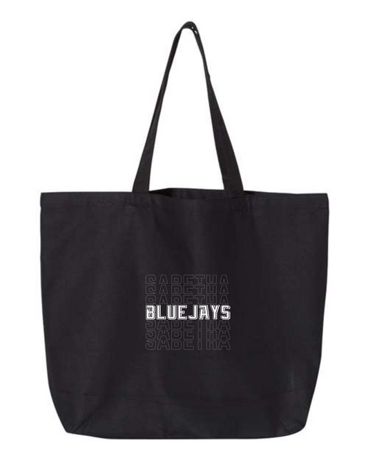 Sabetha Bluejays Stacked Bags